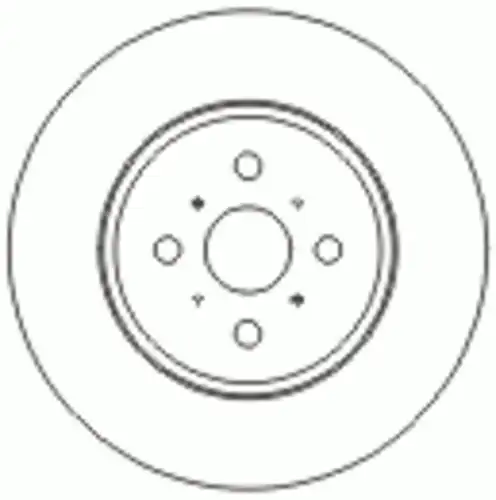 Тормозной диск MAPCO 15616