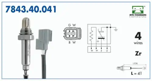 лямбда-зонд Ford 7843.40.041 MTE-THOMSON