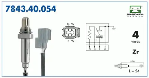 лямбда-зонд LRov 7843.40.054 MTE-THOMSON