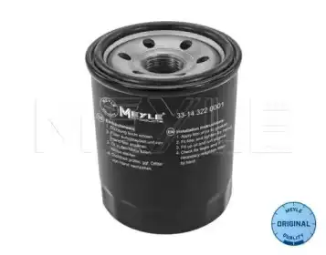 Фильтр масляный MEYLE 33-14 322 0001