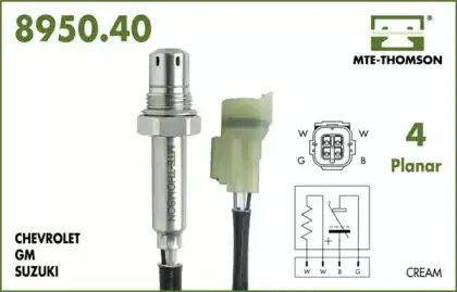 лямбда-зонд универсальный Audi 8950.40.063 MTE-THOMSON