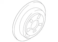 Тормозной диск MAZDA G25Y-26-251