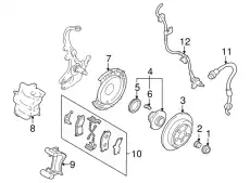 Тормозной диск MAZDA G25Y-26-251