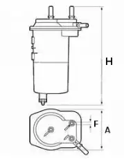 Топливный фильтр SCT ST 6100