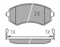 Тормозные колодки дисковые MEYLE 025 235 0216/W