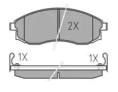 Тормозные колодки дисковые MEYLE 025 230 8617/W