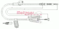 Рулевая рейка METZGER 17.0124