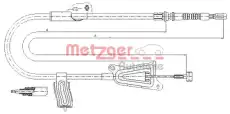 Рулевая рейка METZGER 17.0124