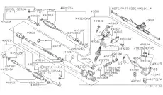 Рулевой наконечник NISSAN 48520-4P025