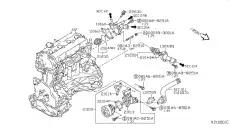 Помпа B1010-ET00A NISSAN