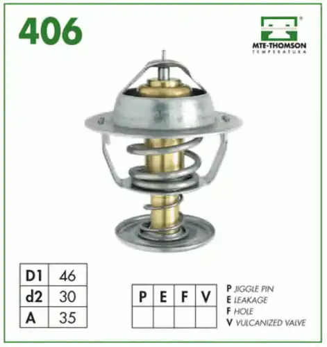 Термостат системы охлаждения MTE-THOMSON 406.89
