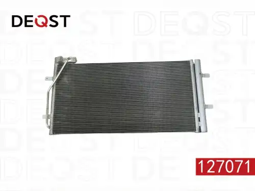 Радиатор кондиционера (конденсатор) DEQST 127071