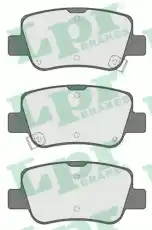 Тормозные колодки дисковые LPR 05P1522