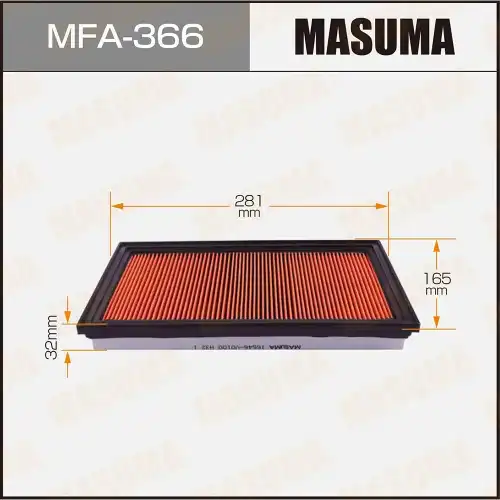 Фильтр воздушный MASUMA MFA-366