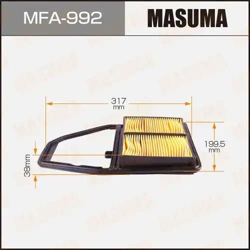 Фильтр воздушный MASUMA MFA-992