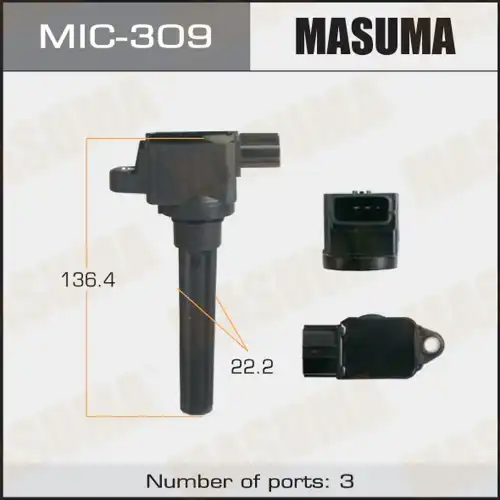 Катушка зажигания MASUMA MIC-309