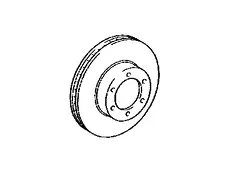Тормозной диск TOYOTA / LEXUS 43512-60160