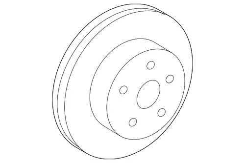 Тормозной диск TOYOTA / LEXUS 43512-48080