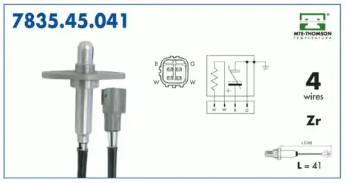 лямбда-зонд Toyo 7835.45.041 MTE-THOMSON