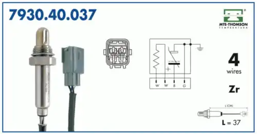лямбда-зонд универсальный All 7930.40.037 MTE-THOMSON