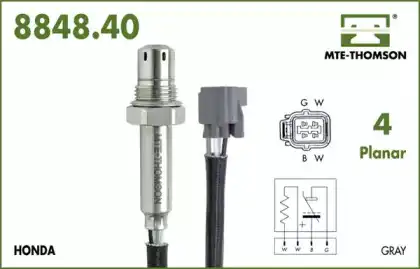 лямбда-зонд Hond 8848.40.067 MTE-THOMSON