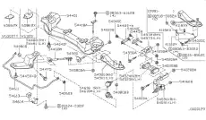 Рычаг подвески NISSAN 54500-37P00