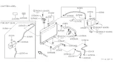 Шланг радиатора 21503-85E00 NISSAN