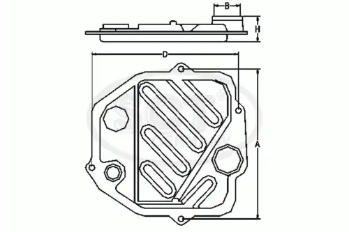Фильтр АКПП SCT SG1070