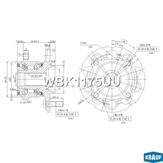 Ступица KRAUF WBK1175UU