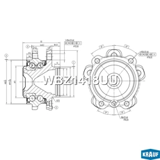 Ступица KRAUF WBZ1418UU