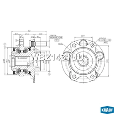 Ступица KRAUF WBZ1431UU