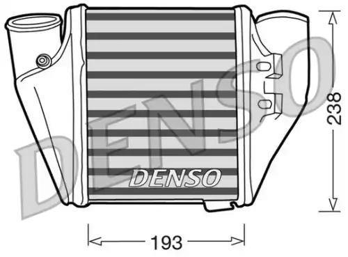 Интеркулер DENSO DIT02007