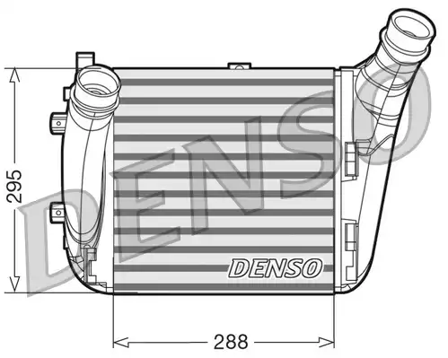 Интеркулер DENSO DIT02031