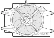 Вентилятор радиатора DER01002 DENSO