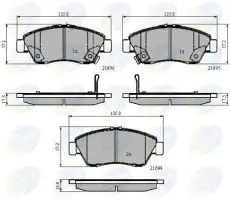 Тормозные колодки дисковые COMLINE CBP32009