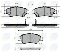 Тормозные колодки дисковые COMLINE CBP32009