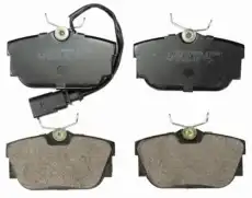 Тормозные колодки дисковые DENCKERMANN B110901