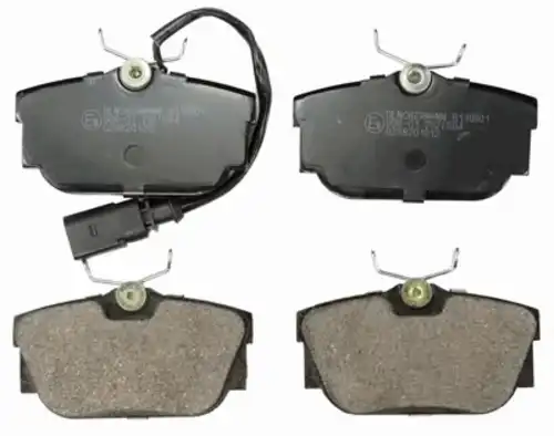 Тормозные колодки дисковые задняя ось DENCKERMANN B110901