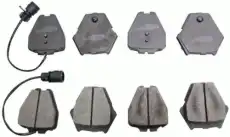 Тормозные колодки дисковые DENCKERMANN B110045