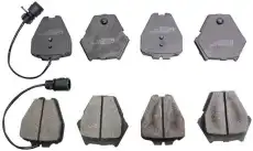 Тормозные колодки дисковые DENCKERMANN B110045