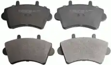 Тормозные колодки дисковые DENCKERMANN B110582