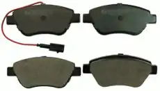 Тормозные колодки дисковые DENCKERMANN B110185