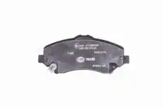 Тормозные колодки дисковые передняя ось HELLA 8DB 355 014-231