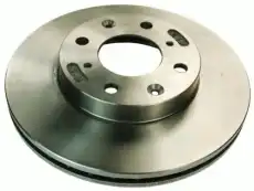 Тормозной диск DENCKERMANN B130087 вентилируемый , передняя ось