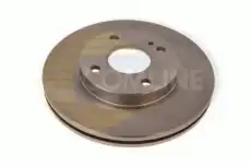 Тормозной диск COMLINE ADC1243V вентилируемый , передняя ось