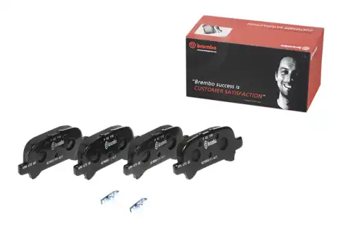 Тормозные колодки дисковые задняя ось BREMBO P 83 110