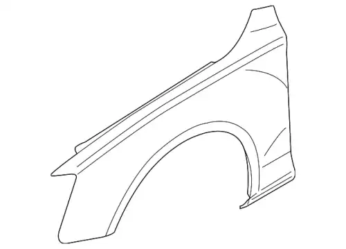 Крыло VAG 8K0821106A