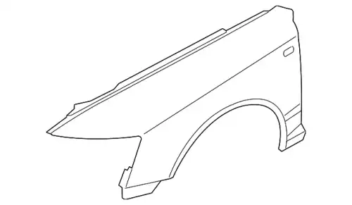 Крыло VAG 4F0821104A