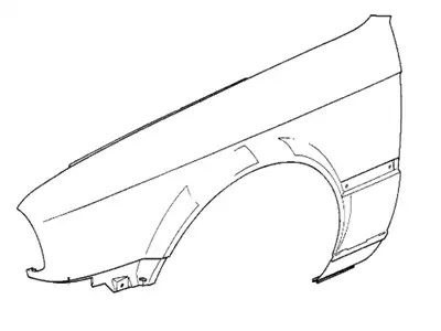 Крыло BMW 41 35 1 979 482