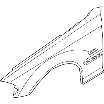 Крыло BMW 41 35 8 240 405